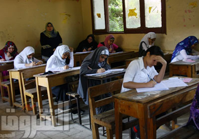 امتحانات للثانوية العامة - تصوير: مجدي إبراهيم